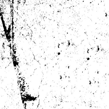 Grunge arkaplan vektörü modern tasarım. Noktaların, tozun, çizgilerin soyut gerçeküstü deseni. Baskı ve tasarım kartvizitleriyle, etiketleriyle, posterleriyle kaotik monokrom dokusu