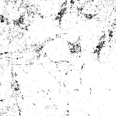 Grunge arkaplan vektörü modern tasarım. Noktaların, tozun, çizgilerin soyut gerçeküstü deseni. Baskı ve tasarım kartvizitleriyle, etiketleriyle, posterleriyle kaotik monokrom dokusu