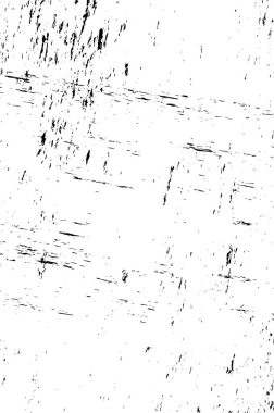 Grunge black and white pattern. Monochrome particles abstract texture. Background of cracks, scuffs, chips, stains, ink spots, lines. Dark design background surface. Gray printing element