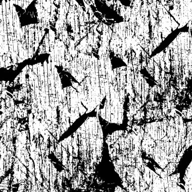 Grunge black and white pattern. Monochrome particles abstract texture. Background of cracks, scuffs, chips, stains, ink spots, lines. Dark design background surface. Gray printing element