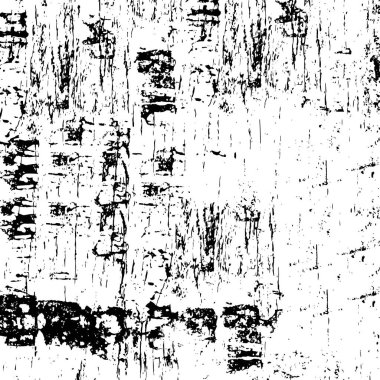 Grunge black and white pattern. Monochrome particles abstract texture. Background of cracks, scuffs, chips, stains, ink spots, lines. Dark design background surface. Gray printing element