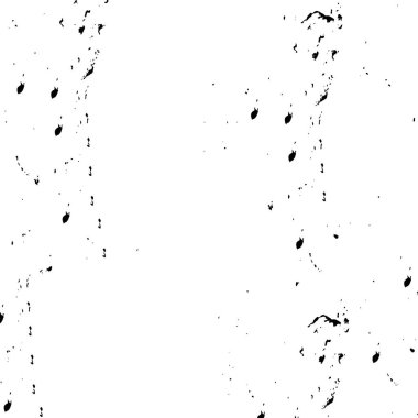 Grunge black and white pattern. Monochrome particles abstract texture. Background of cracks, scuffs, chips, stains, ink spots, lines. Dark design background surface. Gray printing element
