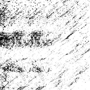 Grunge black and white pattern. Monochrome particles abstract texture. Background of cracks, scuffs, chips, stains, ink spots, lines. Dark design background surface. Gray printing element