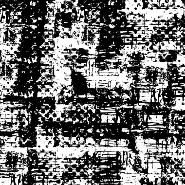 arkaplan için soyut siyah ve beyaz grunge şablonu