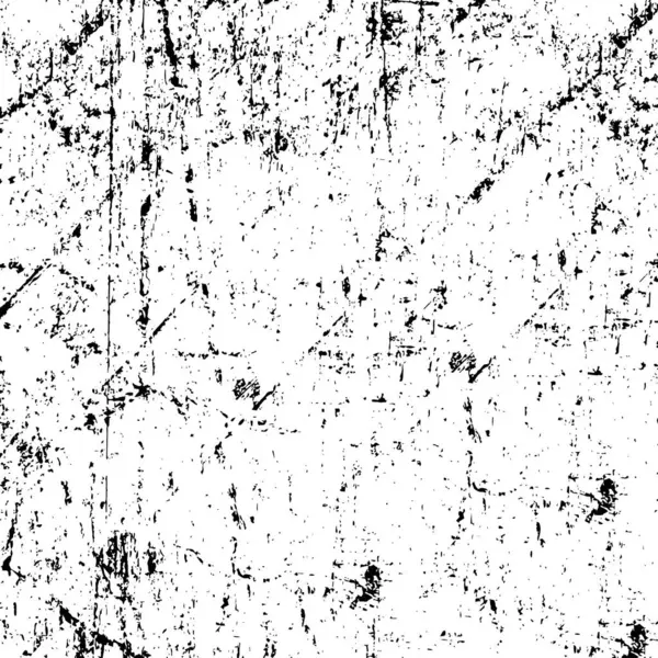 Grunge Camada Sobreposição Fundo Vetorial Preto Branco Abstrato Superfície Vintage — Vetor de Stock