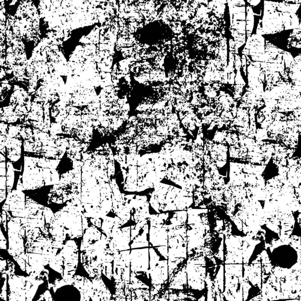 Fond Créatif Abstrait Texture Monochrome Noir Blanc — Image vectorielle