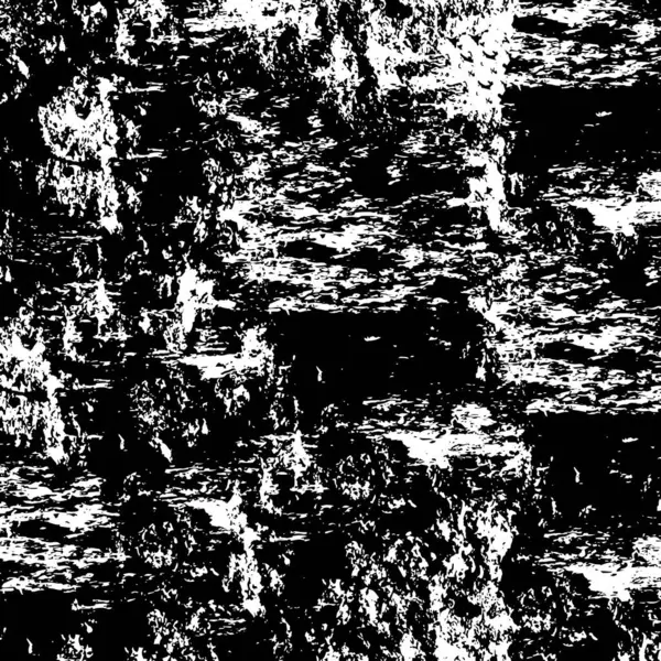 Чорно Білий Текстурований Візерунок Абстрактний Фон — стоковий вектор