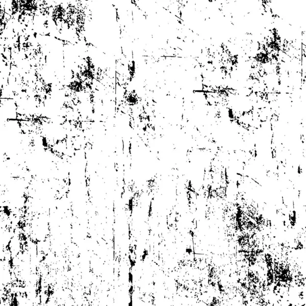 Struttura Bianco Nero Sporcizia Trucioli Graffi — Vettoriale Stock
