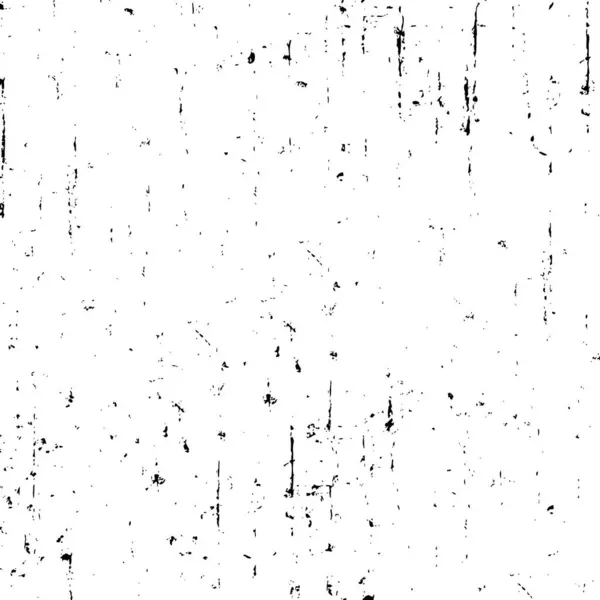 Grunge Black White Pattern Monochrome Particles Abstract Texture Background Cracks — Stockový vektor