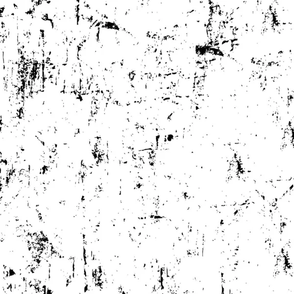 矢量磨擦覆盖纹理 黑白背景 — 图库矢量图片