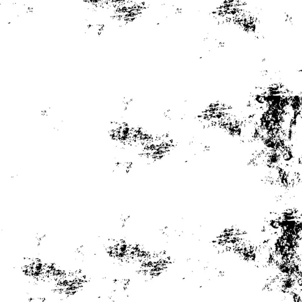 Černobílé Abstraktní Pozadí Monochromatická Struktura Teček Prasklin Prachu Skvrn Vzor — Stockový vektor