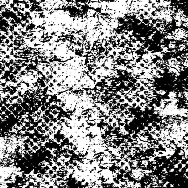黒と白の抽象的な背景 ほこり 汚れのモノクロの質 印刷および設計のためのパターン — ストックベクタ