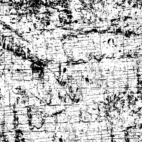 Fondo Abstracto Blanco Negro Textura Monocromática Puntos Grietas Polvo Manchas — Archivo Imágenes Vectoriales