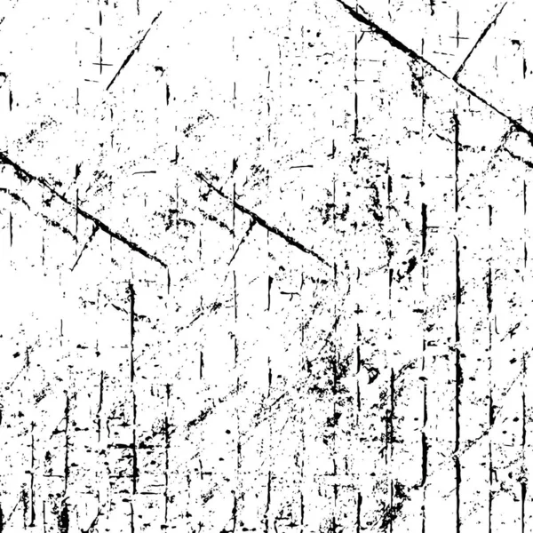 Black White Abstract Background Monochrome Texture Dots Cracks Dust Stain — Stock Vector