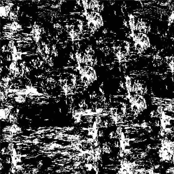 Soyut Grunge Arkaplanı Monokrom Dokusu Siyah Beyaz Arkaplan — Stok Vektör