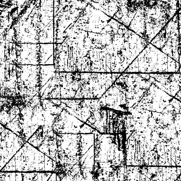 Abstraktní Grunge Pozadí Monochromní Textura Černobílé Pozadí — Stockový vektor