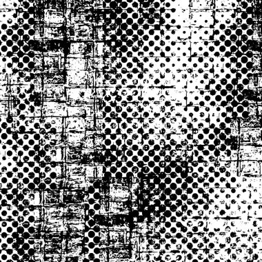 Soyut grunge arkaplanı. Monokrom dokusu. Siyah ve beyaz desenli arkaplan