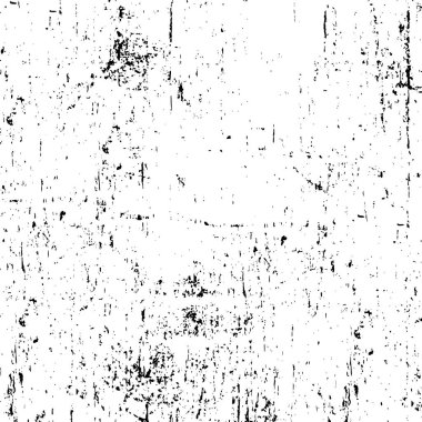Sert siyah-beyaz dokular. Grunge 'un geçmişi. Soyut doku etkisi. Vektör İllüstrasyonu