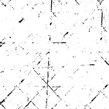 Sert siyah-beyaz dokular. Grunge 'un geçmişi. Soyut doku etkisi. Vektör İllüstrasyonu