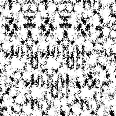 Sert, çizik, sıçramış grunge desenli fırça darbeleri. Dokuları üst üste koy. Siyah-beyaz boyanmış kağıt dokusu. Çizim grunge tasarımı.