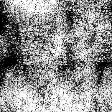 Siyah ve beyaz soyut grunge arka plan. Tek renkli vektör illüstrasyonu.  