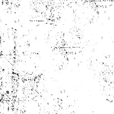 Siyah ve beyaz soyut grunge arka plan. Tek renkli vektör illüstrasyonu.  