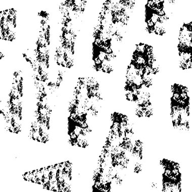 Kaba monokrom desen çizimi. Grunge 'un geçmişi. Soyut doku efekti.