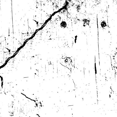 Çizik ve çiziklerle dolu siyah beyaz bir arka plan. Soyut vektör illüstrasyonu.