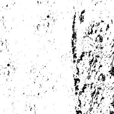 Çizik ve çiziklerle dolu siyah beyaz bir arka plan. Soyut vektör illüstrasyonu.