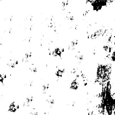 Çizik ve çiziklerle dolu siyah beyaz bir arka plan. Soyut vektör illüstrasyonu.