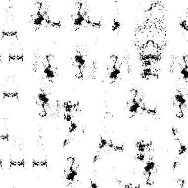 çatlamış metal, taş ya da beton arkaplan dokusunda sıkıntı var. Yarım ton vektör illüstrasyonlu soyut arkaplan