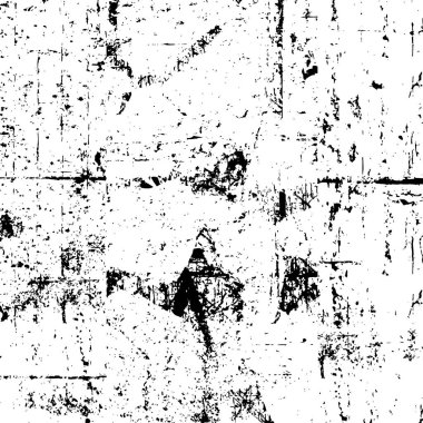 Çizik ve çatlaklarla metal doku.