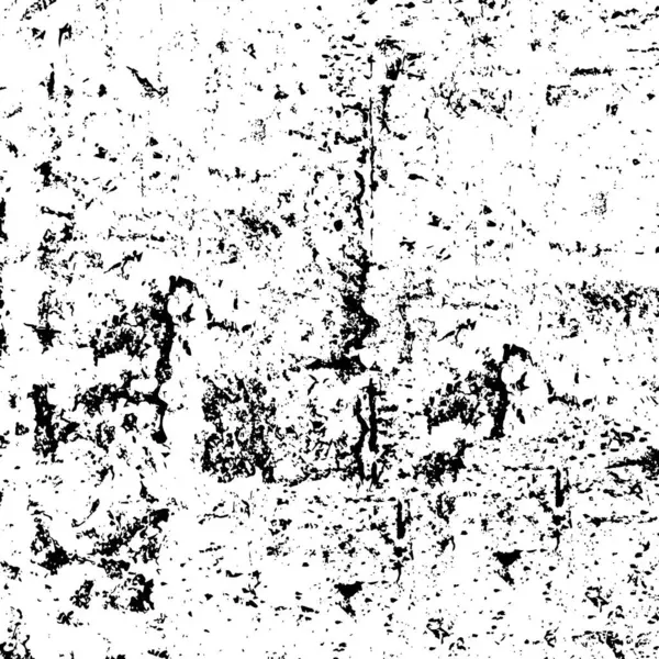 Sert siyah-beyaz dokular. Grunge 'un geçmişi. Soyut doku etkisi. Vektör İllüstrasyonu