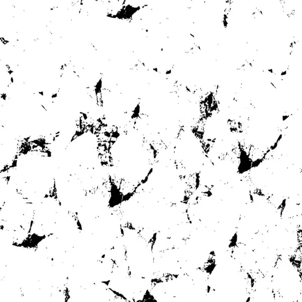 Sert siyah-beyaz dokular. Grunge 'un geçmişi. Soyut doku etkisi. Vektör İllüstrasyonu