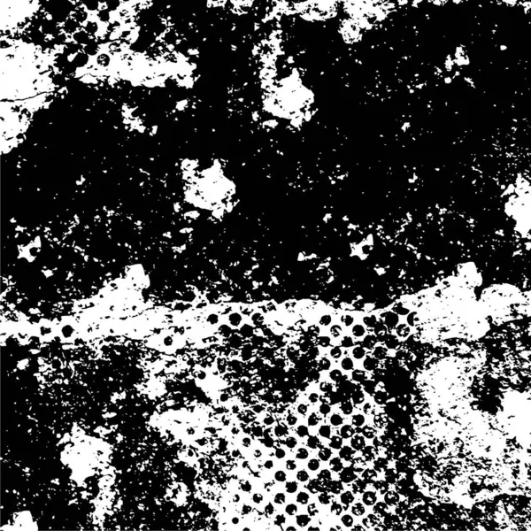 Fundal Vectorial Alb Negru Abstract Suprafață Monocromă Epocă — Vector de stoc