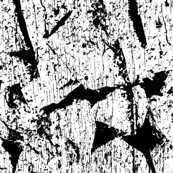 Abstrakter Schwarz Weißer Vektorhintergrund Einfarbige Vintage Oberfläche — Stockvektor