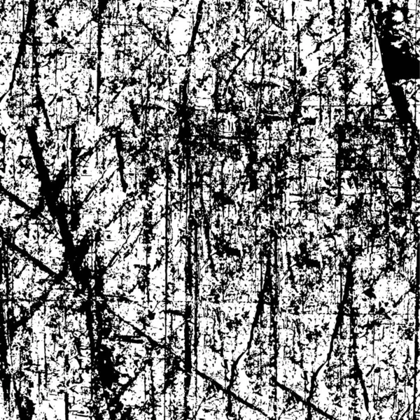 Абстрактний Гранжевий Фон Монохромна Текстура Чорно Біла Текстура Чорна — стоковий вектор