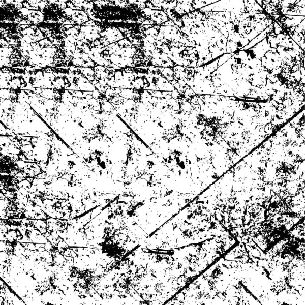 Abstrakcyjna Przeszłość Grunge Faktura Monochromatyczna Czarny Biały Teksturowany Czarny — Wektor stockowy