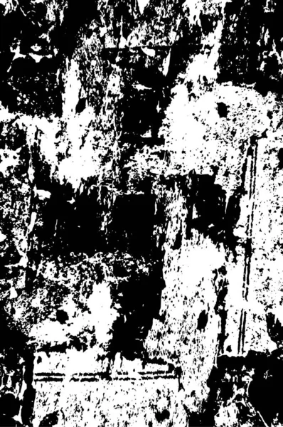 抽象的牢骚背景 单色纹理 黑色和白色纹理黑色 — 图库矢量图片
