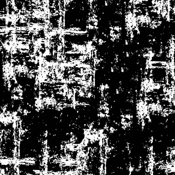 Grunge Zwart Wit Distress Web Textuur — Stockvector