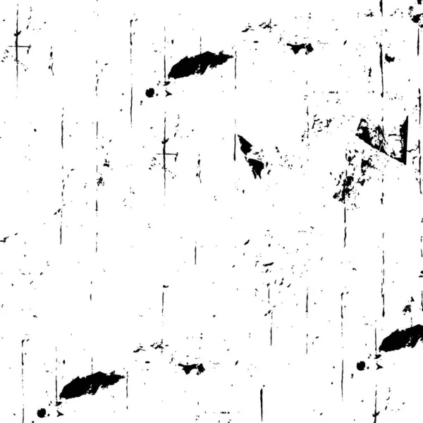 Тревожный Фон Черно Белой Текстуре Царапинами Линиями Абстрактная Векторная Иллюстрация — стоковый вектор