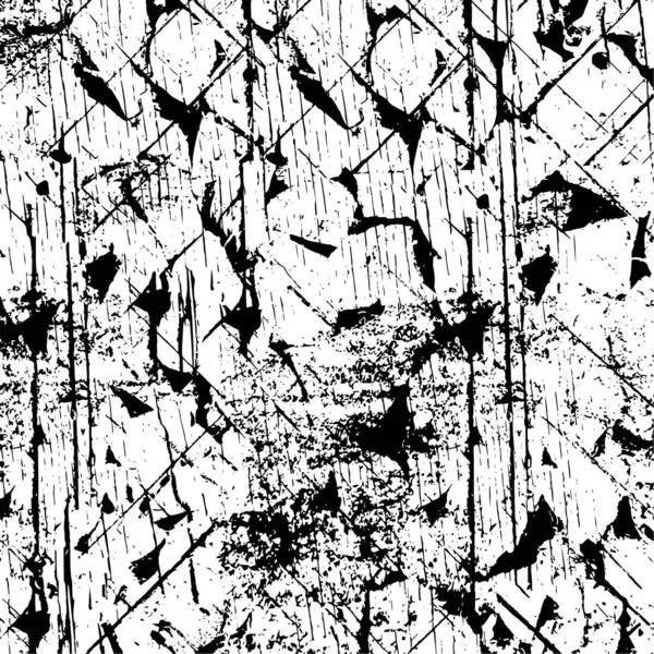 バックグラウンド モノクロのテクスチャ 傷や線で白いテクスチャ 抽象ベクトルイラスト — ストックベクタ