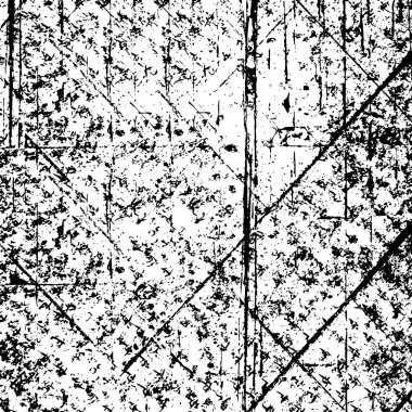 Tasarımınız için grunge siyah ve beyaz desenli arka plan