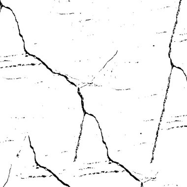 Siyah ve beyaz olarak sıkıntılı bir doku. Çizikler ve grunge tasarımı