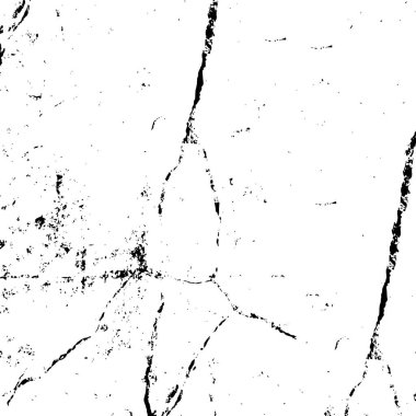 Çizik ve çiziklerle dolu siyah beyaz bir arka plan. soyut illüstrasyon.