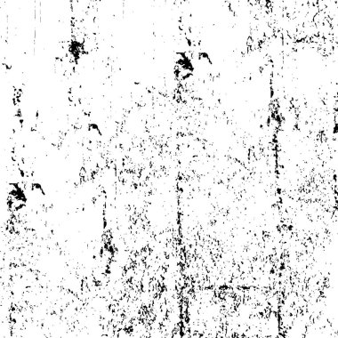 Çizik ve çiziklerle dolu siyah beyaz bir arka plan. soyut illüstrasyon.