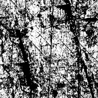soyut siyah beyaz grunge desenli arkaplan, vektör çizimi