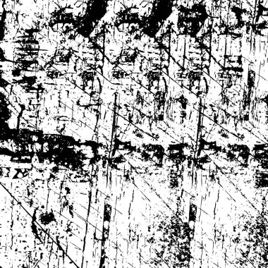 Çizik ve çatlaklarla monokrom dokusu