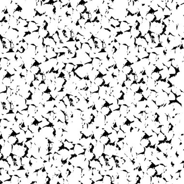 Lekelerle yapılmış desenli siyah beyaz grafik tasarımı