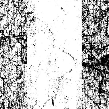 Sert, çizik, sıçramış grunge desenli fırça darbeleri. Dokuları üst üste koy. Siyah-beyaz boyanmış kağıt dokusu. Skeç grunge tasarımı. Poster, kapak, afiş, taklit, çıkartma düzeni için kullan